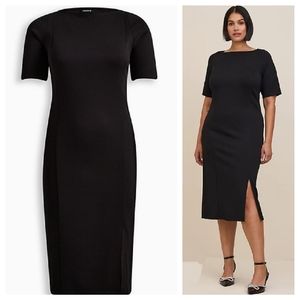 Studio Cupro Bodycon Dress